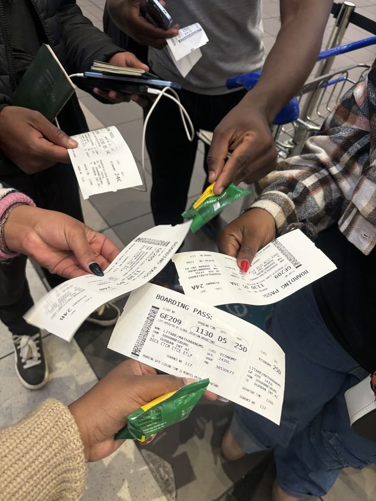 Cartes d'embarquement